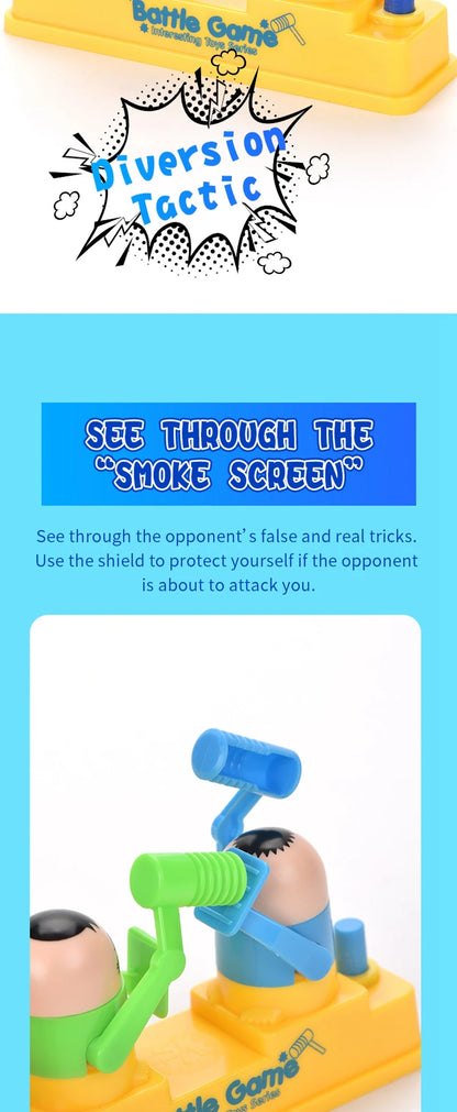 Children's Prank Decompression Funny Toys Two-person Head Fidgeting Game Parent-child Interactive Board Game Children Toy