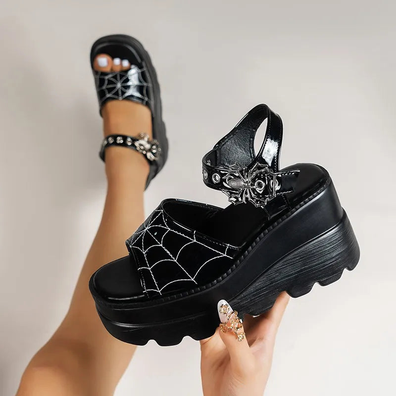 Summer Women Platform Wedges Sandals Casual Shoes 2023 New Trend High Heels Slippers Walking Shoes Pumps Dress Flip Flops Slides