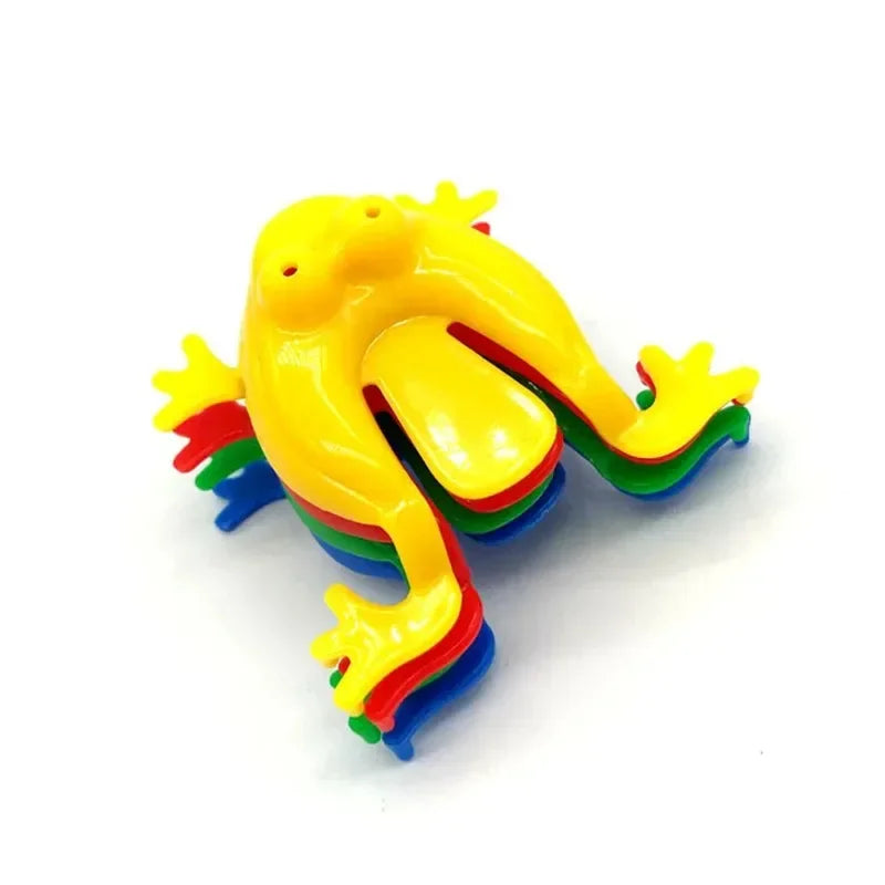 20 Pcs Springing Frog Fidget Toys Fun and Stress Relief for Kids Perfect for Birthday Gifts Party Favors and Classroom Rewards