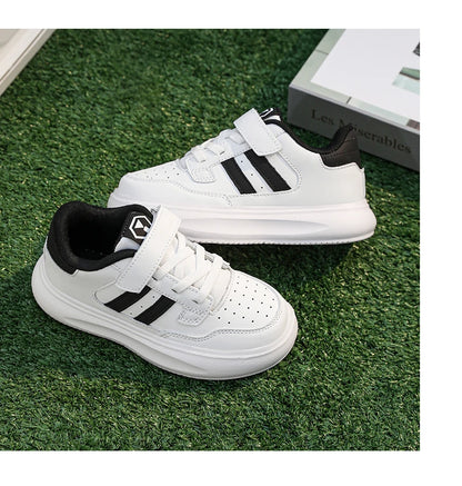 Children's Sneakers Kids Fashion Design Black White Non-slip Casual Shoes for Boys Girls Breathable Sneakers Toddler Outdoor