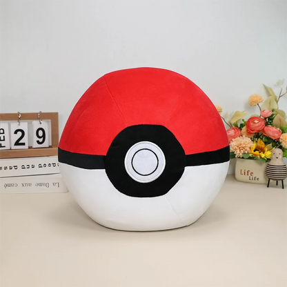 Big Size Pokemon Plush Cushion Ultra Ball Master Ball Poke Ball Pillow Pokeball Cushion Pocket Monster Doll Bedroom