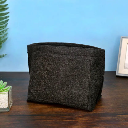 Felt Insert Bag Fits For Longchamp Handbag Liner Bag Felt Cloth Makeup Bag Support Travel Portable Insert Purse Organizer