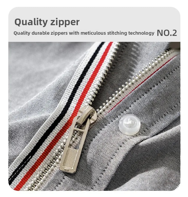 Fashionable Retro Striped Men's Long Sleeve Shirt Casual Handsome Outerwear Korean Style Spring Autumn Wear from Mainland China