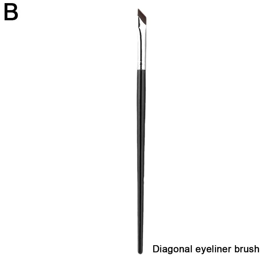 Upgrade Eyeliner Brush Ultra Thin Fine Angle Flat Eyebrow Brush Under The Eyes Place Precise Detail Brush