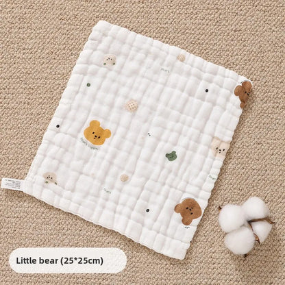 2PCS.Newborn 100% Cotton Gauze Burp Cloths—Ultra-Soft Baby Washcloths.Breathable,skin-friendly, super absorbent&easy to clean.