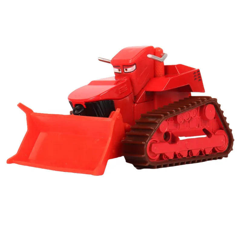 Cars Pixar Cars Lightning McQueen rhapsody matador bulldozer truck Mater harvester 1:55 Diecast Metal Car Model Toy