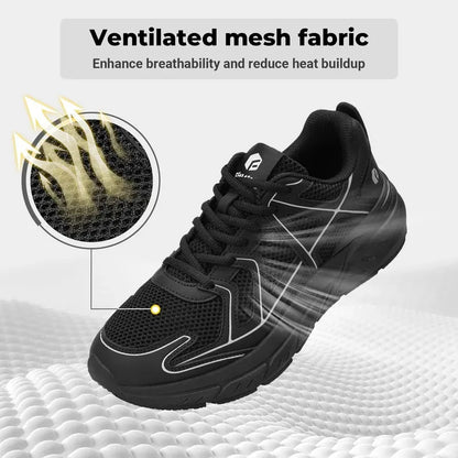 Fitville Newest Walking Shoes For Men Wide Width Thicker Cushioning Sneaker Bouncy Running Shoe Workout Gym Athletic