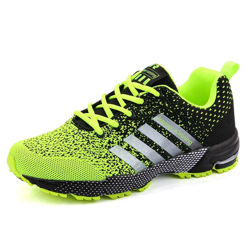 New men's women's flying mesh surface spring summer breathable casual sports shoes flat vulcanized couple running big size48