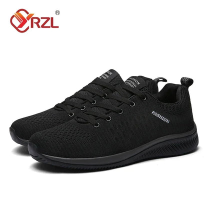 YRZL Sneakers Men Running Shoes Lightweight Sport Classical Mesh Breathable Casual Shoes Fashion Non Slip Shoes for Men
