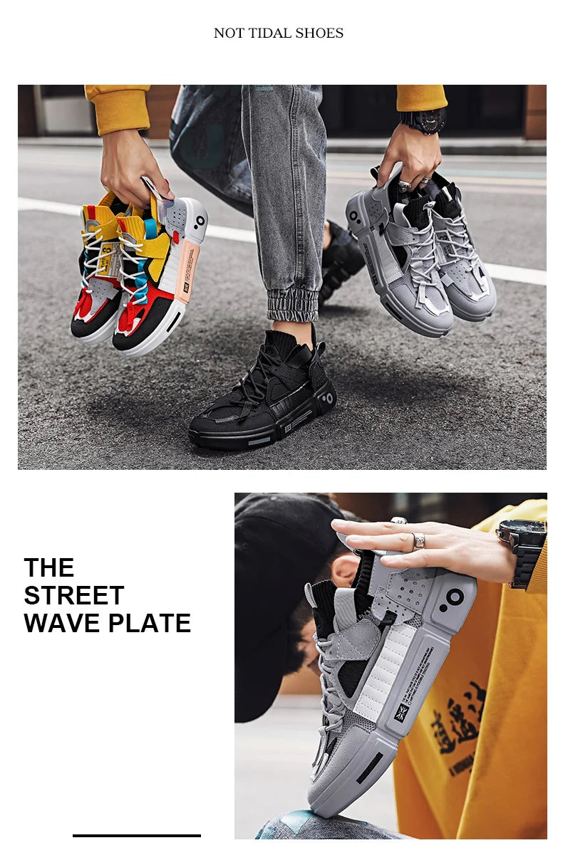 New Colorful Men Sneakers Male Tenis Luxury Designer Shoes Breathable Men's Casual Shoe Couple Shoes Trainers Zapatillas Hombre