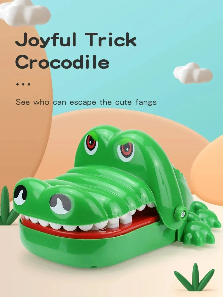 Bite hand crocodile children's toy stress relief toy Bite hand toy parent-child interactive party prank toy