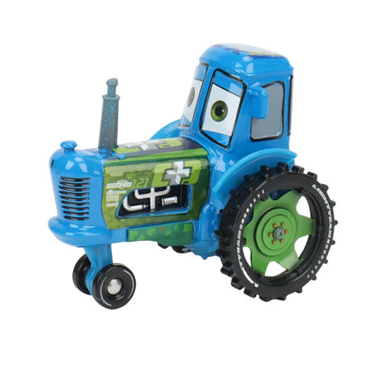 Cars Pixar Cars Lightning McQueen rhapsody matador bulldozer truck Mater harvester 1:55 Diecast Metal Car Model Toy