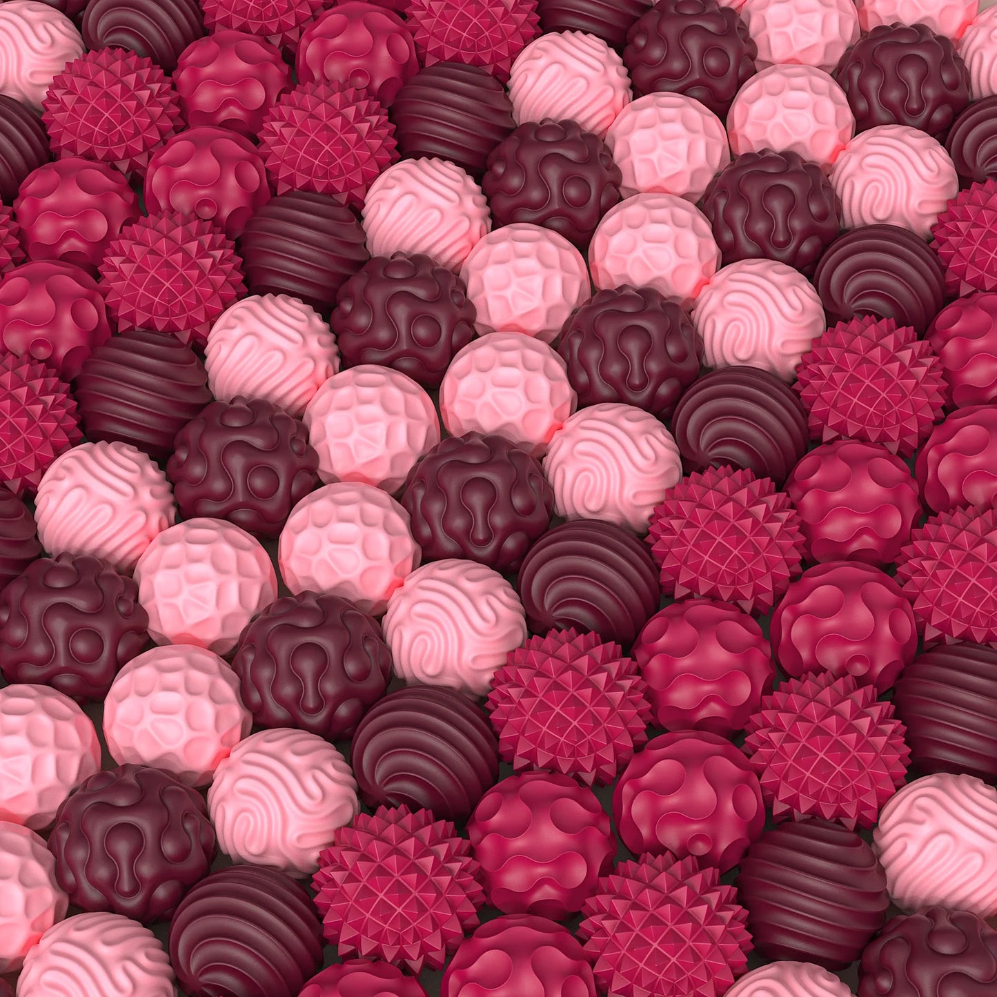 Upgraded Second Generation Silicone Magneti Balls Fidget Toy Worry Balls Autism Calming Toy Kid Adults Relief Stress Sensory Toy
