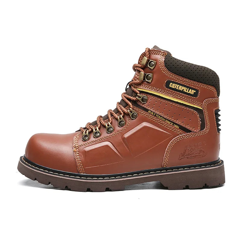 Hot Selling Men's And Women's Motorcycle Boots, Genuine Leather Couple's Workwear Boots, Outdoor Hiking Boots, Hiking Boot, Cyc