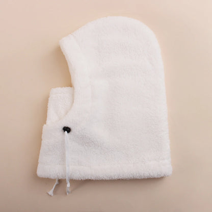 4-14Y Kids' Warm Ear-Protecting Neck Warmer Hat, Thickened Winter Ski Cycling Face Mask Windproof Beanie