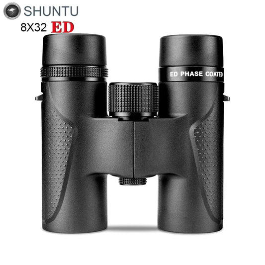 Shuntu 8X32 ED Lens Compact Binoculars IPX7 Waterproof Lightweight SMC Coating Binocular for Bird Watching Outdoor Sports Game