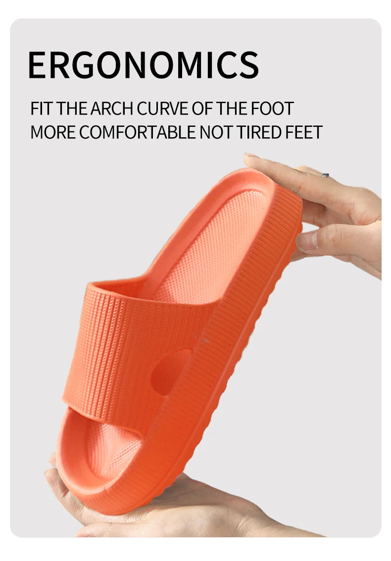 Slippers men wear thick-soled non-slip summer quarters bathroom shower Eva sandals