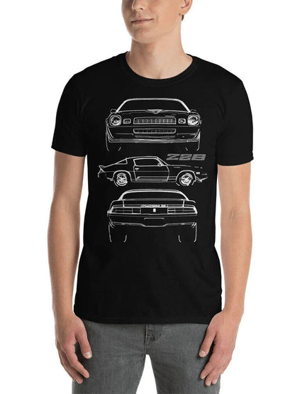 1979 Camaro Z28 Collector Car Owner Gift Muscle Cars T-Shirt 100% Cotton O-Neck Summer Short Sleeve Casual Mens T-shirt