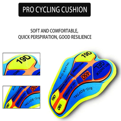 Strava Men's Cycling Outfit Bicycle Shorts Road Bike Sports Set Mountain Cycle Jersey Breathable Summer Clothing Pro Uniform