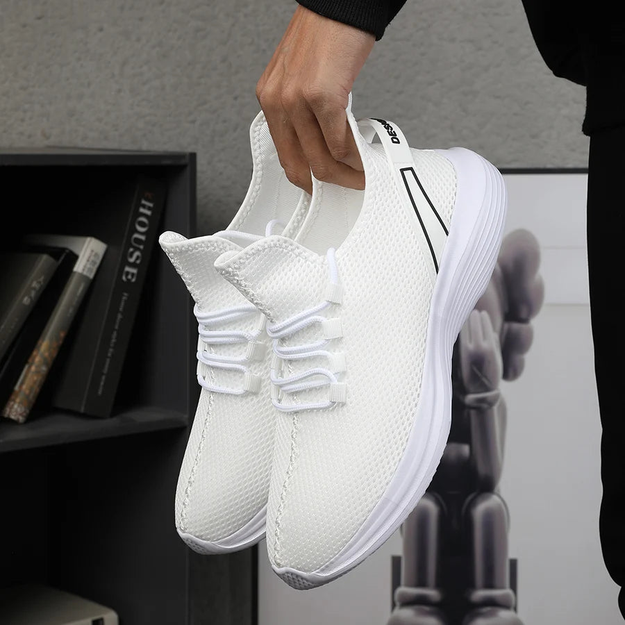 Men's Sneakers Man Casual Comfortable Non-slip Shoes Comfortable Breathable Running Shoe Wear-resistant Sport Shoes for Men