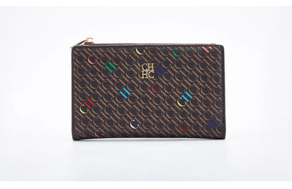Carolina Herrera NEW Women's Cartoon Long Wallet, Classic PVC Fashion Simple Lightweight All-Match Purse