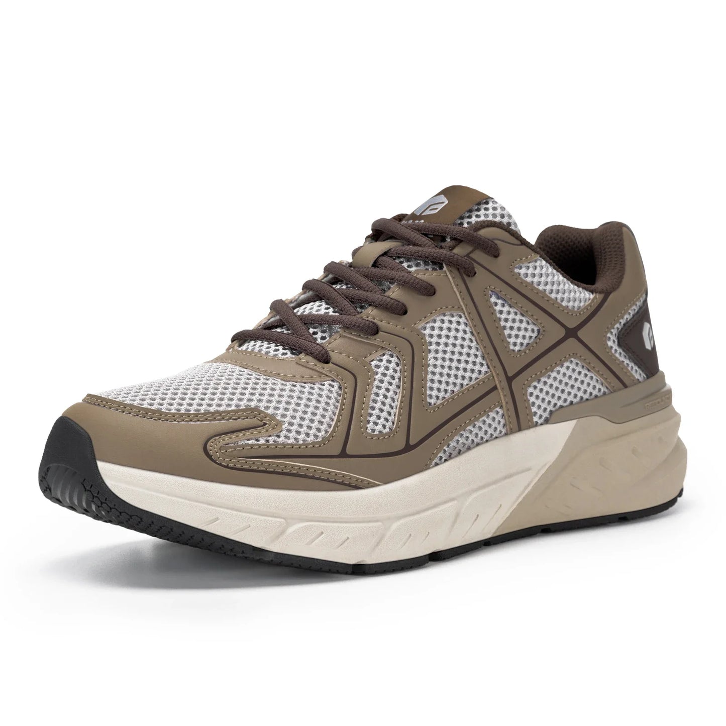 Fitville Newest Walking Shoes For Men Wide Width Thicker Cushioning Sneaker Bouncy Running Shoe Workout Gym Athletic