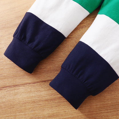 Newborn 0-2 Years Baby Boy Suit 2PCS Clothes Print Long Sleeve T-shirt Top + Long Pant Set Sport Casual Autumn Outfit Clothing