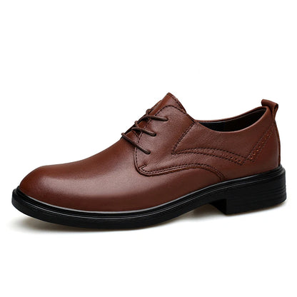 Genuine Leather Male Oxford Shoes Business Formal Wear Casual Shoes New Arrival Mens Derby Shoes Leisure Walk Gentleman Footwear