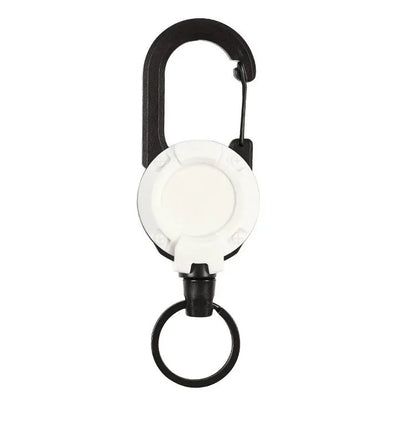 Outdoor Heavy-Duty Retractable Keychain Retractable Card Holders Extendable Key Chain Steel Wire Rope Extendable Key Lanyard