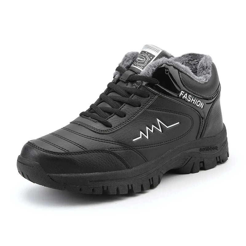 Men Winter Boots Shoes Warm Fashion Sneakers 2025 Winter Outdoor High Quality Casual Shoes Men Botas De Hombre Men Snow Boots