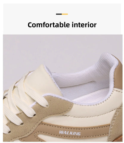 Women Shoes 2026 Spring New Fashion Casual Shoes Women Outdoor Walking Shoes Sneakers Lace-Up Women Comfortable zapatos de mujer