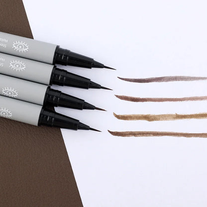 1PCS Ultra-fine Head Smooth Eyebrow Pencil Outline Shadow Lying Silkworm Eyeliner Waterproof Non-smudge Lasting Liquid Brow Pen