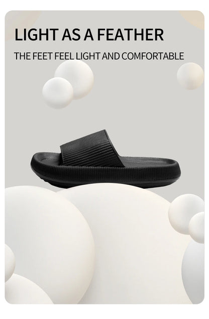 Slippers men wear thick-soled non-slip summer quarters bathroom shower Eva sandals