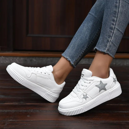 MAEDEF Woman Shoes Comfortable Walking Sneakers Women Casual Shoes Platform Non Slip Vulcanized Shoes Breathable Men Women Shoes