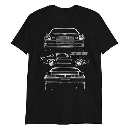 1979 Camaro Z28 Collector Car Owner Gift Muscle Cars T-Shirt 100% Cotton O-Neck Summer Short Sleeve Casual Mens T-shirt