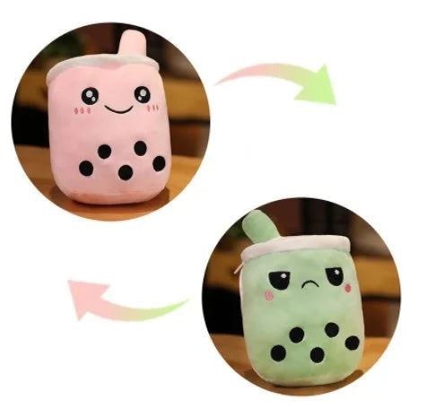 24/70CM Real-life Bubble Tea Plush Toy Boba Milk Tea Plushie Toy Soft Stuffed Hug Pillow Balls Bubo Tea Cup Cushion Gift Girl