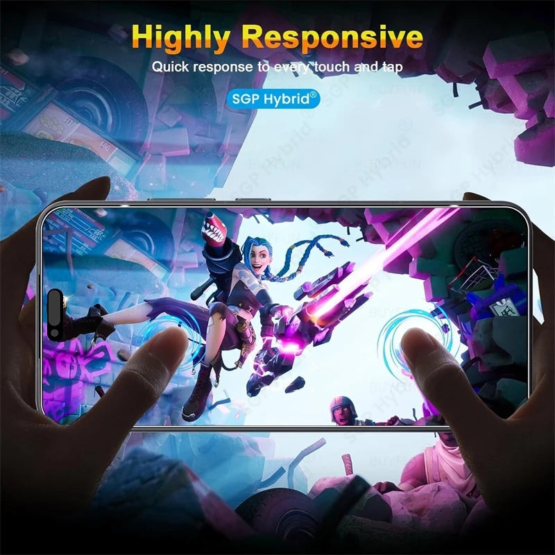 4-1Pcs 9H Clear Crystal Protective Glass Case For iPhone17 iPhone 17 Pro Max ProMax Air HD Cover On i Phone Air 17Pro 17ProMax