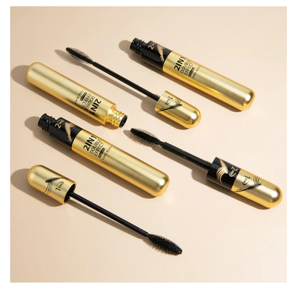 4D Silk Fiber Lash Mascara Waterproof Rimel 3d Mascara For Eyelash Extension Black Thick Lengthening Eye Lashes Korean Cosmetics