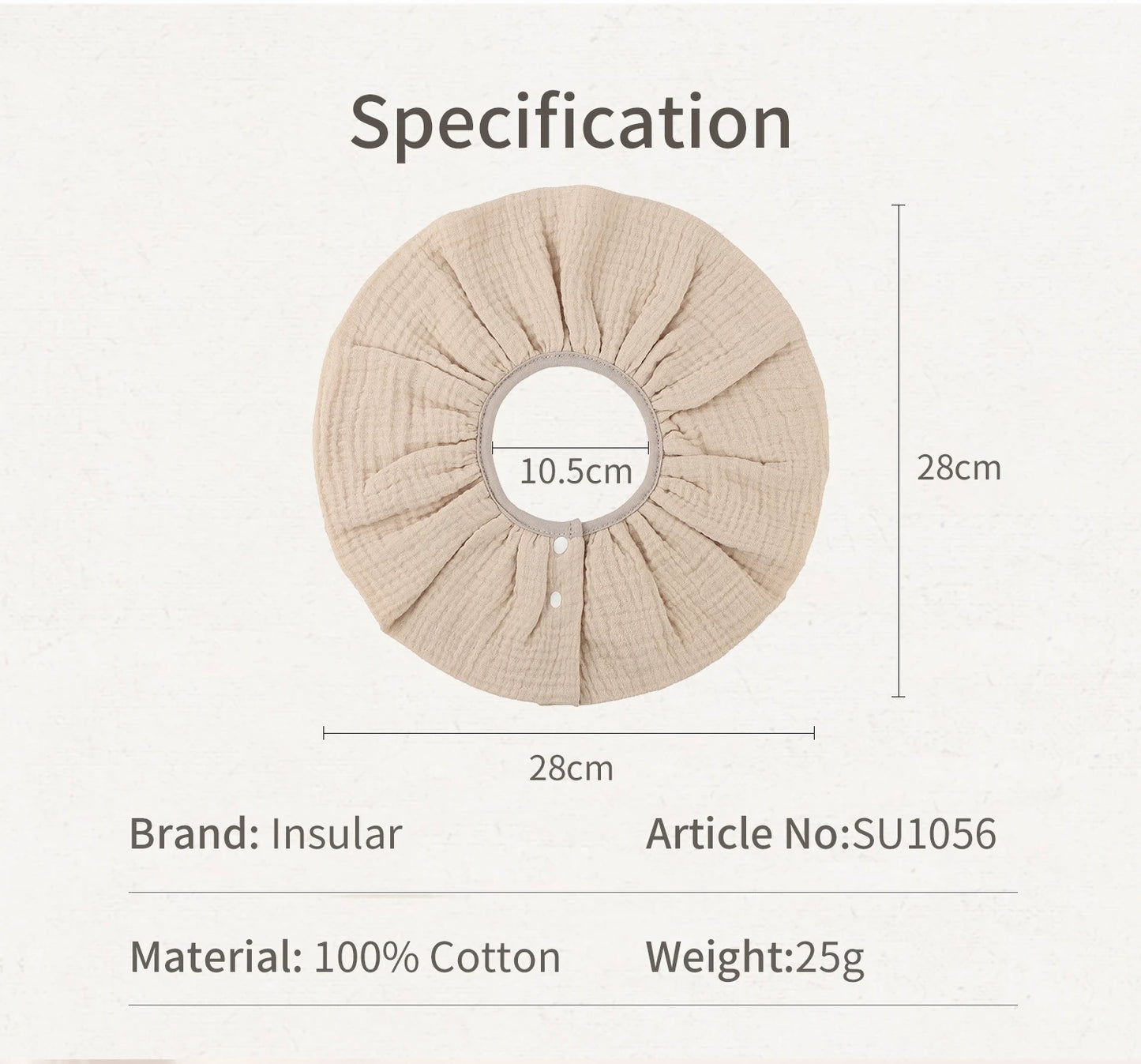 INSULAR 4 Layer Gauze Baby Bibs 100% Cotton Floral Burp Cloths Newborn Skin-friendly Absorbent Infant Towel Breathable 0-1Y