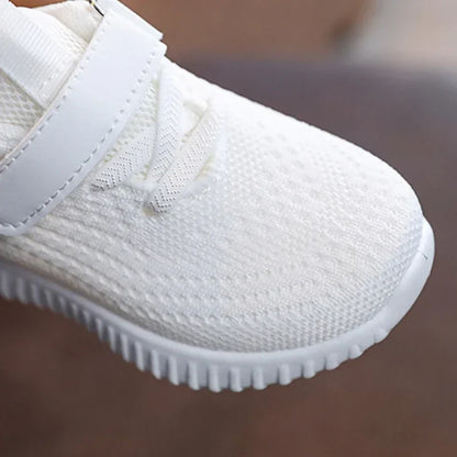 Spring Kid Shoes New Fashion Versatile Girl Sneakers Comfort Soft Sole Anti Slip Simple Boy Shoe Breathable Classic Casual Shoes