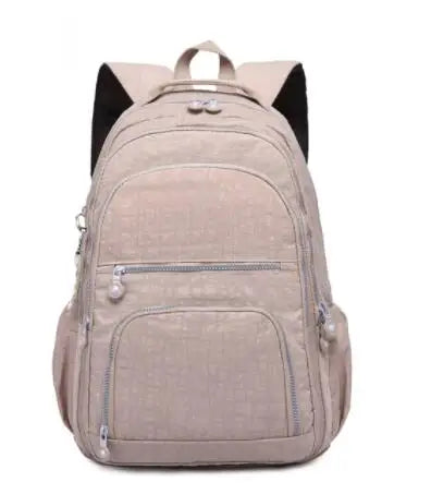 Mochila Feminina School Backpack for Teenage Girl 2025 Travel Back Packs Bag Women Nylon Waterproof Laptop Bagpack