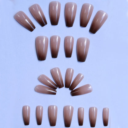 ARTAUG 24PCS Short Press On Nails Square Pink Fingertip White French Trim Press On Nails Full Cover Fake Nails Set Nail