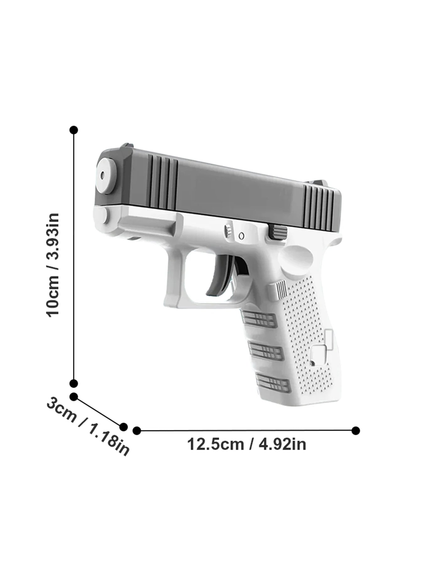 Hot selling mini handgun water gun, summer outdoor children's manual continuous firing toy water gun toy