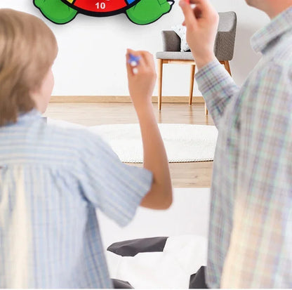 Child Educational Games Dart Board Baby Toy Stickey Ball Dart Indoor Sports Child Montessori Games for Children 3 to 7 Years