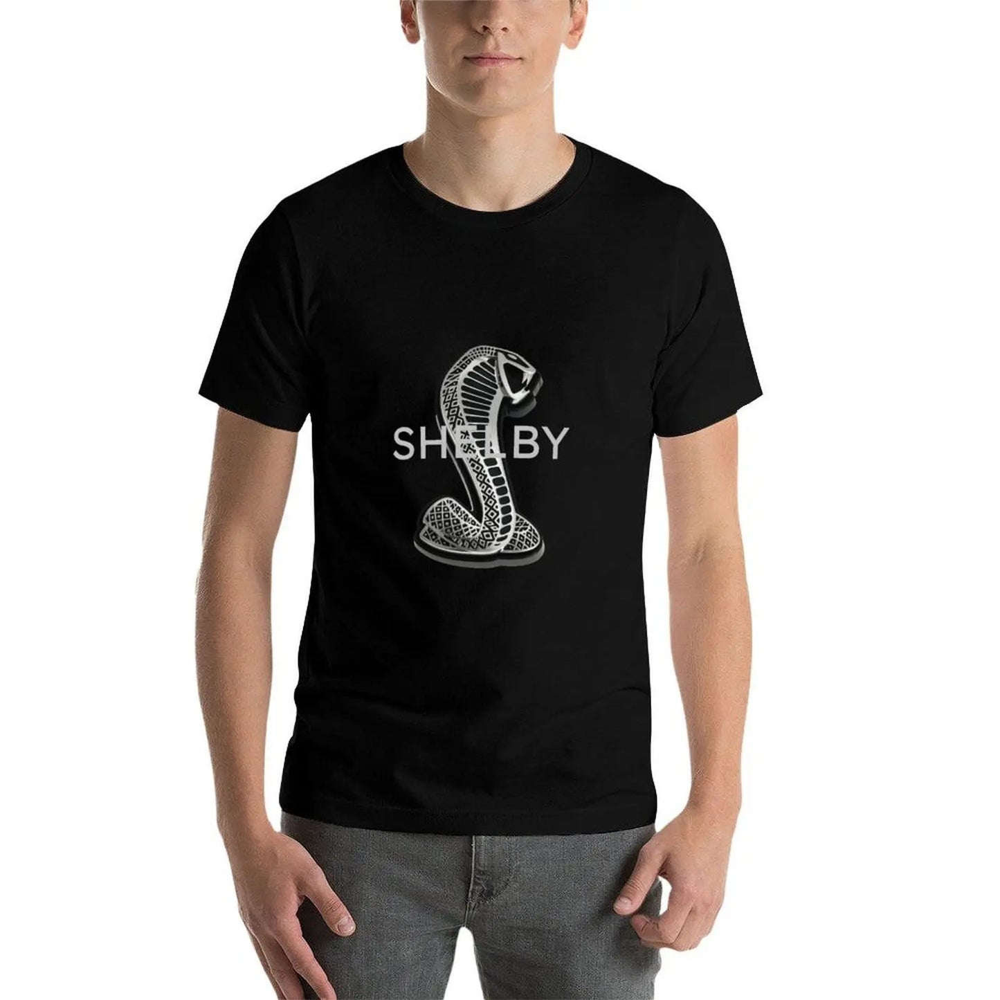 SHELBY COBRA LOGO T-SHIRTS MUG SHELBY GT 500 350 T-Shirt t shirt man casual t shirt man plain T-Shirt