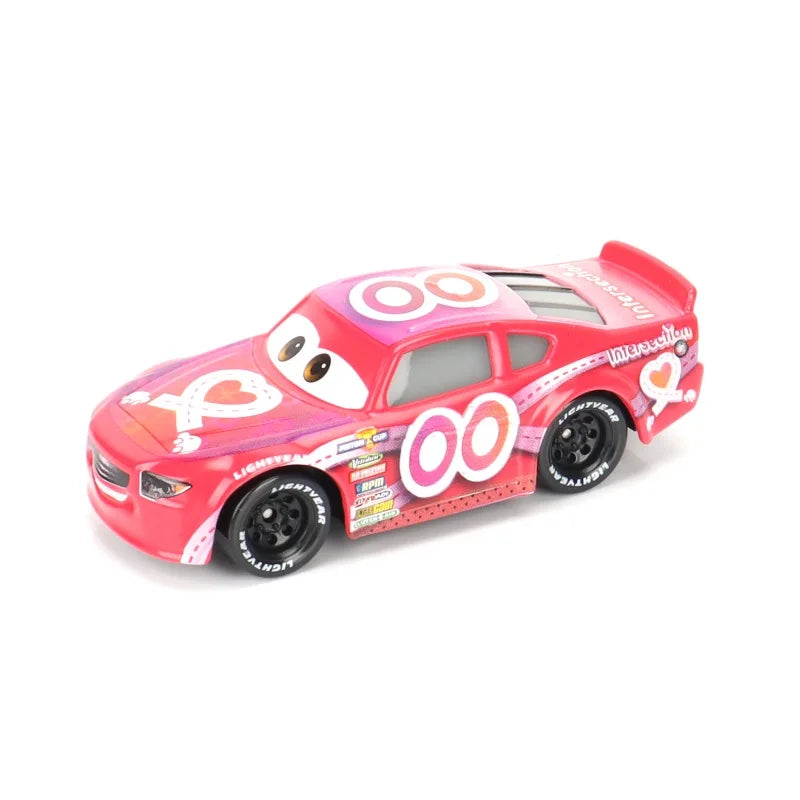 Cars Pixar Cars Lightning McQueen rhapsody matador bulldozer truck Mater harvester 1:55 Diecast Metal Car Model Toy