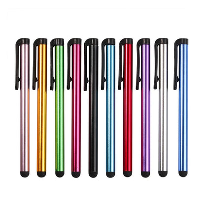 10pcs Universal Capacitive Stylus Tablet Screen Touch Pen for iphone pad Android Mobile Phone Rubber Tip Stylus