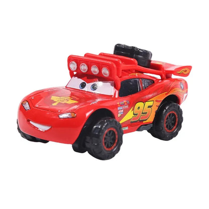 Cars Pixar Cars Lightning McQueen rhapsody matador bulldozer truck Mater harvester 1:55 Diecast Metal Car Model Toy