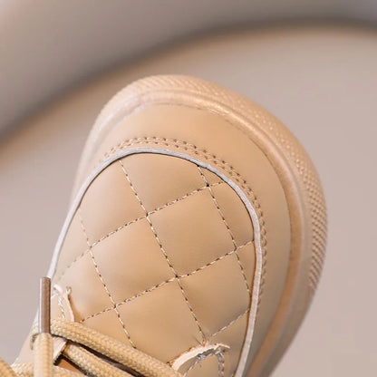 Kids Boots 2024 Autumn Winter Baby Girl Shoes Non-slip Children Infant Boys Snow Boots Cotton Shoes