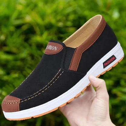 2025 Spring and Autumn Men Fashion Casual Shoes Trend Canvas Shoes Cover Feet Men Lightweight Soft free shipping shoes